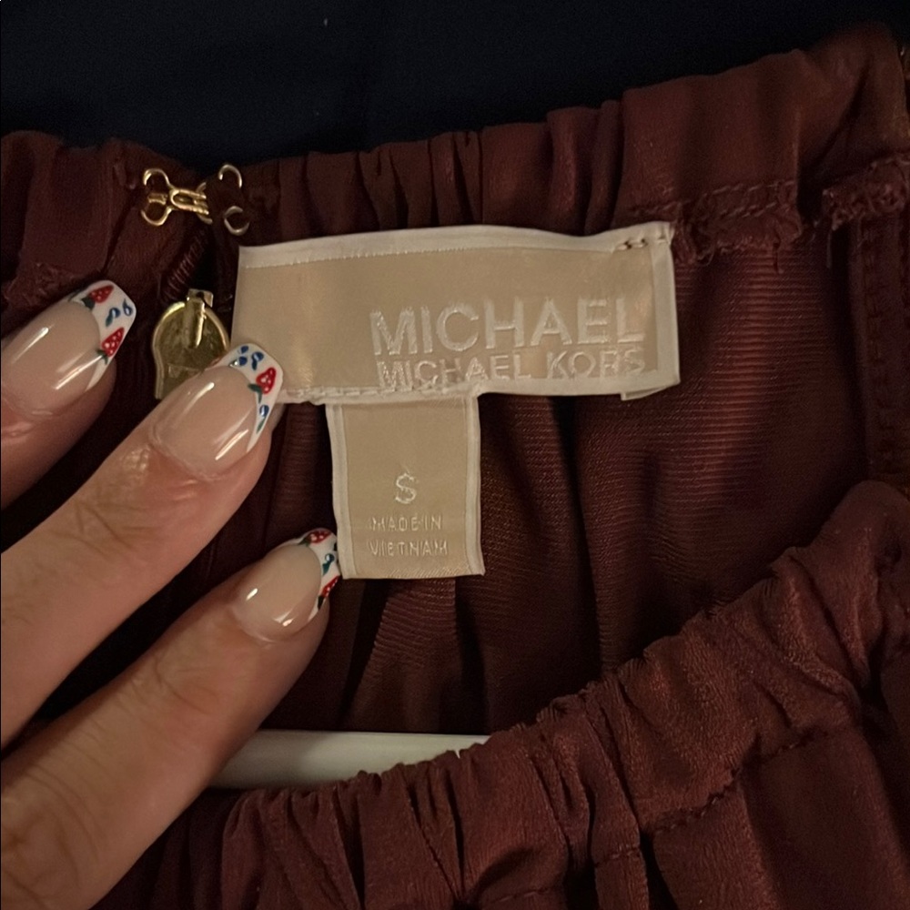 Michael Kors Chic maroon dress